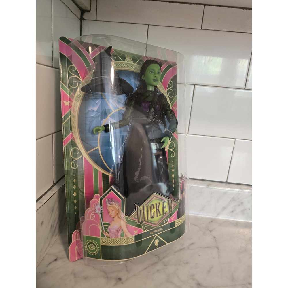 New In Hand Mattel WICKED ELPHABA Fashion Doll w/ URL Misprint